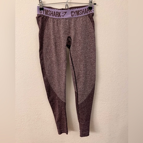 Gymshark flex low rise purple leggings size small - Picture 1 of 6